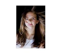 Poster artistico esclusivo con attrice giocosa Emilia Jones, ritratto, 3 poster su tela, decorazione artistica da parete per soggiorno, camera da letto, decorazione per soggiorno, camera da letto, 50