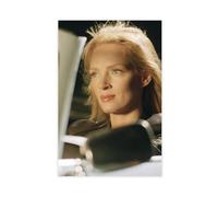 Poster artistico esclusivo con attrice Uma Thurman, stampa artistica da parete su tela, decorazione artistica da parete per soggiorno e camera da letto, 50 x 75 cm