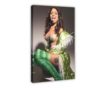 Poster artistico esclusivo con la scritta in lingua inglese "Mr Nina", stampa artistica su tela, decorazione per camera da letto, ufficio, camera da letto, regalo, 20 x 30 cm