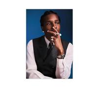 Poster artistico esclusivo con ritratto di Rapper ASAP ROCKY, 3 poster su tela, decorazione artistica da parete per soggiorno e camera da letto, 20 x 30 cm