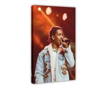 Poster artistico esclusivo e sensazionale rapper ASAP ROCKY, 6 poster su tela, decorazione artistica da parete per soggiorno e camera da letto, 20 x 30 cm