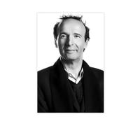 Poster artistico esclusivo, versatile con attore Roberto Benigni, poster su tela, decorazione per camera da letto, ufficio, camera da letto, regalo, 60 x 90 cm