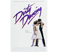 Poster artistico lucido classico del film Dirty Dancing v1, formato A4, 210 x 297 mm