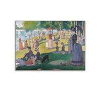 Poster Artistico Seurat La Grande Jatte Stampa Galleria Muro Art Vintage Stile