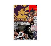 Poster artistico su tela con scritta "The Miseducation of Lauryn Hill", decorazione artistica da parete per casa, camera da letto, estetica, pittore, decorazione per soggiorno, decorazione da parete