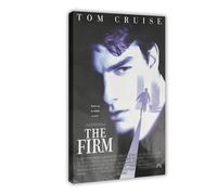 Poster artistico su tela con Tom Cruise The Firm (1993), decorazione per camera da letto, stile sportivo, per ufficio, camera da letto, regalo, con cornice, 30 x 45 cm
