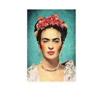 Poster artistico su tela di Frida Kahlo, decorazione per camera da letto, sport, ufficio, camera da letto, regalo, senza cornice, 30 x 45 cm