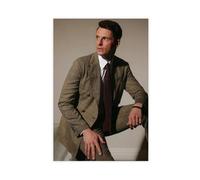 Poster artistico unico con ritratto di Matthew Goode, per interni, su tela, decorazione per camera da letto, ufficio, camera da letto, regalo, 40 x 60 cm