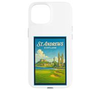 Poster artistico vintage anni '50 di St Andrews City Scotland UK Custodia per iPhone 15
