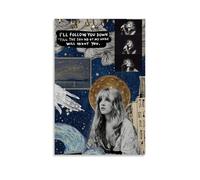 Poster artistico vintage Fleetwood Mac Music poster per stanza, decorazione artistica da parete per camera da letto, 30 x 45 cm