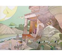 Poster Arzak e Stel - Mystère Montrouge 06 di Moebius, 2024, Comicon Edizioni