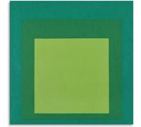 Poster astratto di Josef Albers《Variante VII 》Arte della parete Josef Albers Pittura su tela Stampe di Josef Albers per la decorazione domestica 40x40cmx1 senza cornice