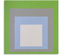 Poster astratto di Josef Albers《Variante VII 》Arte della parete Josef Albers Pittura su tela Stampe di Josef Albers per la decorazione domestica 40x40cmx1 senza cornice
