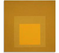 Poster astratto di Josef Albers《Variante VII 》Arte della parete Josef Albers Pittura su tela Stampe di Josef Albers per la decorazione domestica 40x40cmx1 senza cornice