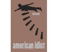 Poster / Bandiera Di Green Day American Idiot Grande In Tessuto 1100Mm X 750Mm