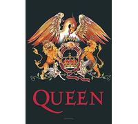 Poster / Bandiera Grande Con Crest Dei Queen 1100Mm X 750Mm