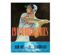 Poster baseball vintage arte da parete - 1946 stampa World Series...