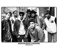 Poster Beastie Boys & RUN-DMC Amsterdam 1987