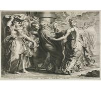 Poster biblico Angelo leader lotto e arte da parete della sua famiglia -...