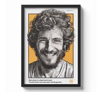 Poster BRUCE SPRINGSTEEN QR Code Canzone Personalizzata Stampa Artistica 30x40