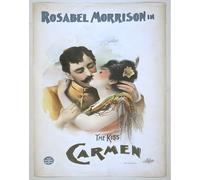 Poster Carmen Romantic Vintage Theatre Wall Art - 12X16/16X20/18X24/24X36