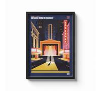 Poster Cesare Cremonini "La nuova stella di Broadway" - Quadro Musica Italiana