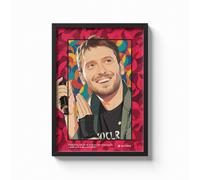 Poster CESARE CREMONINI Personalizzato - Stampa A4 A3 A2 - Testo e Spotify Code