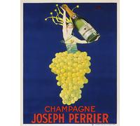 Poster Champagne Joseph Perrier Luxury Grapes Wall Art - 12X16/16X20/18X24/24X36