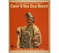 Poster Chip O' The Old Block Commedia Teatro Parete Ar- 12X16/16X20/18X24/24X36