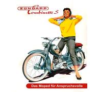 Poster ciclomotore d'epoca Zündapp Combinette S 1957 - 12X16/16X20/18X24/24X36