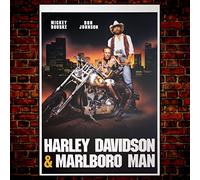 Poster Cinema Harley Davidson & Marlboro Man - Formato:70x100