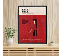 Poster cinema Quentin Tarantino Cornice Inclusa 40x30cm - Kill Bill Pulp Fiction
