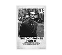 Poster classico del film "Il padrino", parte II, 3 poster su tela, decorazione artistica da parete per soggiorno e camera da letto, 20 x 30 cm