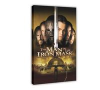 Poster classico del film The Man in the Iron Mask del 1998, decorazione artistica da parete per soggiorno, camera da letto, decorazione con cornice, 20 x 30 cm
