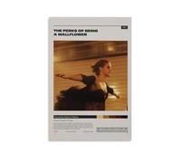 Poster classico del film The Perks Of Movie Being A Wallflower Music Poster estetico per camera da letto, decorazione per camera da letto, 20 x 30 cm