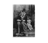 Poster classico di Charlie Chaplin (5), poster artistico su tela e stampa artistica da parete moderna per la famiglia, poster decorativo per la famiglia, 20 x 30 cm
