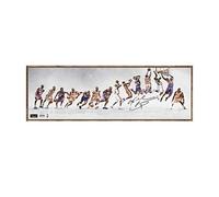Poster classico Kobe Bryant Carriera Signature Move su tela per soggiorno, senza cornice, 30 x 90 cm