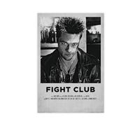Poster classico su tela, motivo: film Fight Club, decorazione per camera da letto, per ufficio, camera da letto, regalo, senza cornice, 30 x 45 cm
