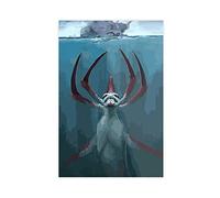 Poster classico Subnautica, 10 poster su tela, decorazione per camera da letto, sport, ufficio, camera da letto, regalo, senza cornice, 20 x 30 cm