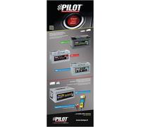 Poster cm 58x160, Batterie Pilot