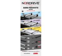 Poster cm 58x160, Nordrive barre portatutto per auto