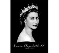 Poster commemorativo della regina Elisabetta II, ritratto, arte murale, pittura su tela e stampe della regina Elisabetta II, arredamento nordico per la casa, 40x60 cm, senza cornice