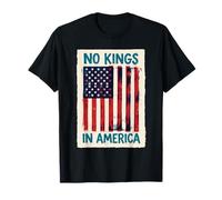 Poster con Bandiera No Kings in America Maglietta