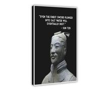 Poster con citazioni motivazionali Sun Tzu, 9 poster su tela, decorazione artistica da parete per soggiorno e camera da letto, 40 x 60 cm