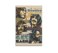 Poster con copertina dell'album dei Beatles, poster con copertina dell'album, poster con copertina musicale, pop hip hop, cantante rap, star, poster estetico da parete su tela per ragazze e ragazzi,