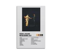 Poster con copertina di album Metro Boomin Heroes & Villains, stampa artistica da parete per camera da letto e camera da letto, stampa artistica da parete per adolescenti e ragazze, 20 x 30 cm, senza