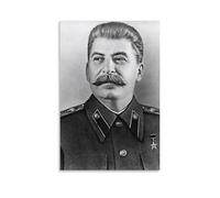 Poster con figure politiche sovietiche di Joseph Stalin, decorazione per la casa, poster da appendere alla parete, poster decorativo 60 x 90 cm