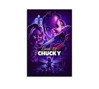 Poster con film horror, con scritta "Bride of Chucky", decorazione su tela, da parete, per soggiorno, camera da letto, 30 x 45 cm