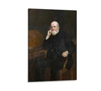 Poster con James Laing-John Collier, opera d'arte da appendere alla parete, 20 x 30 cm