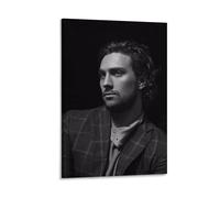 Poster con l'attore Aaron Taylor-Johnson, opera d'arte alla moda, da appendere alla parete